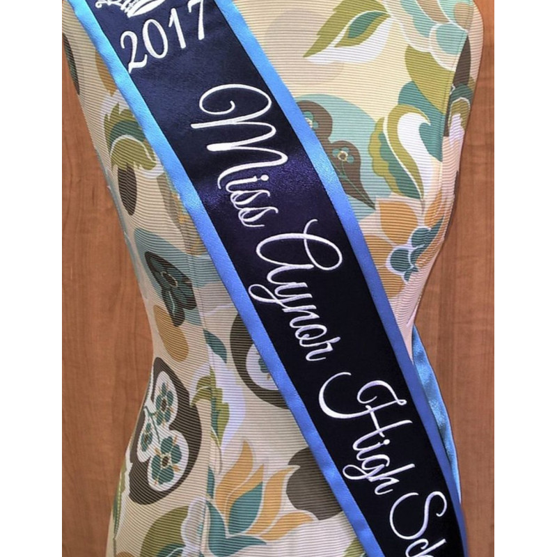 Miss Universe printed Sashes