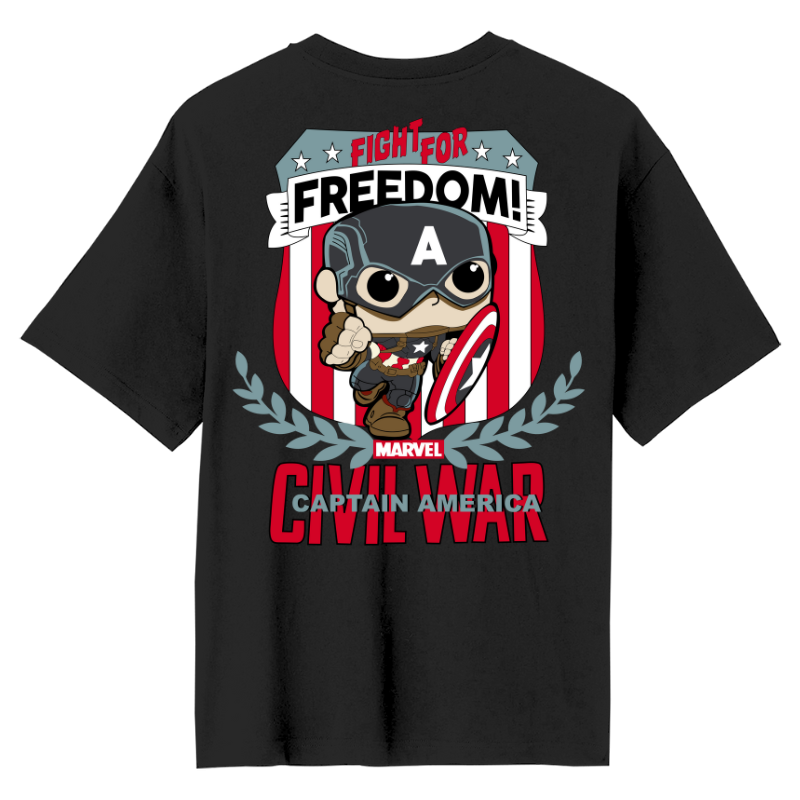 Captain America Oversized T-Shirt