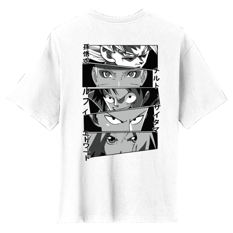 All Anime Oversized T-Shirt