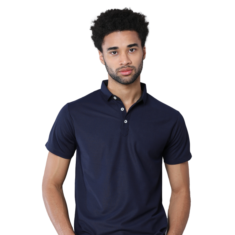 Teal Blue Mars Polo