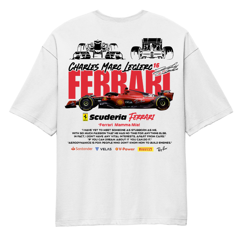 Ferrari Scuderia Oversized T-Shirt