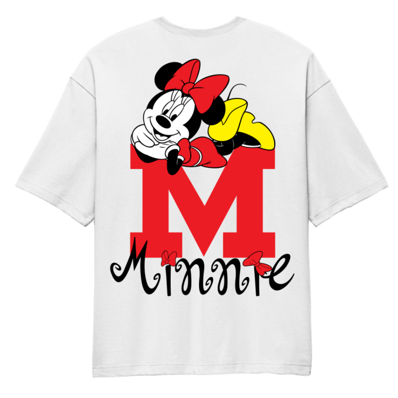 Minnie-Mouse  Oversized T-Shirt