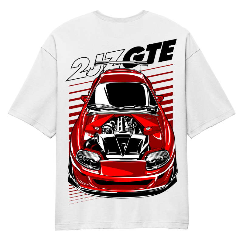 2JZ Gte Oversized T-Shirt