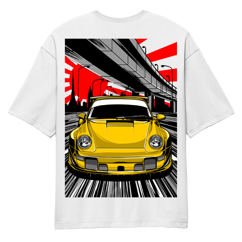 Porshe 911 Oversized T-Shirt